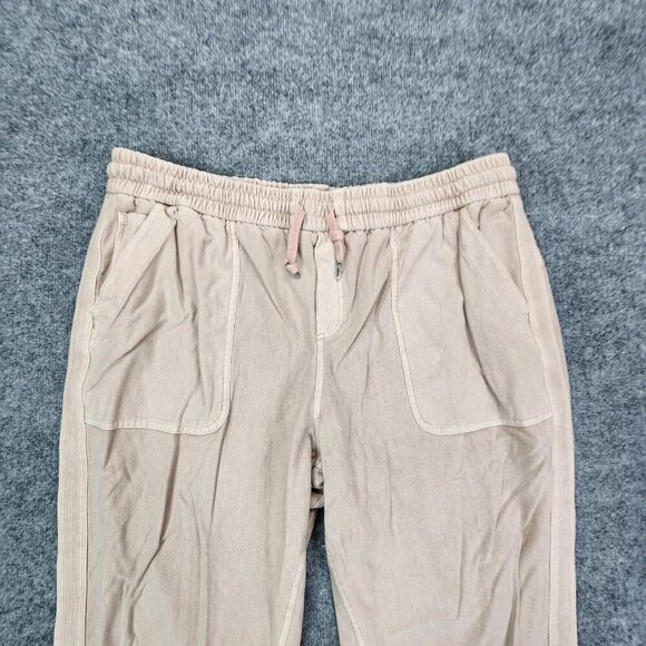 Athleta Farallon Jogger Womens 22‎ Beige Sweatpants Casual Athleisure Workout - Picture 4 of 13